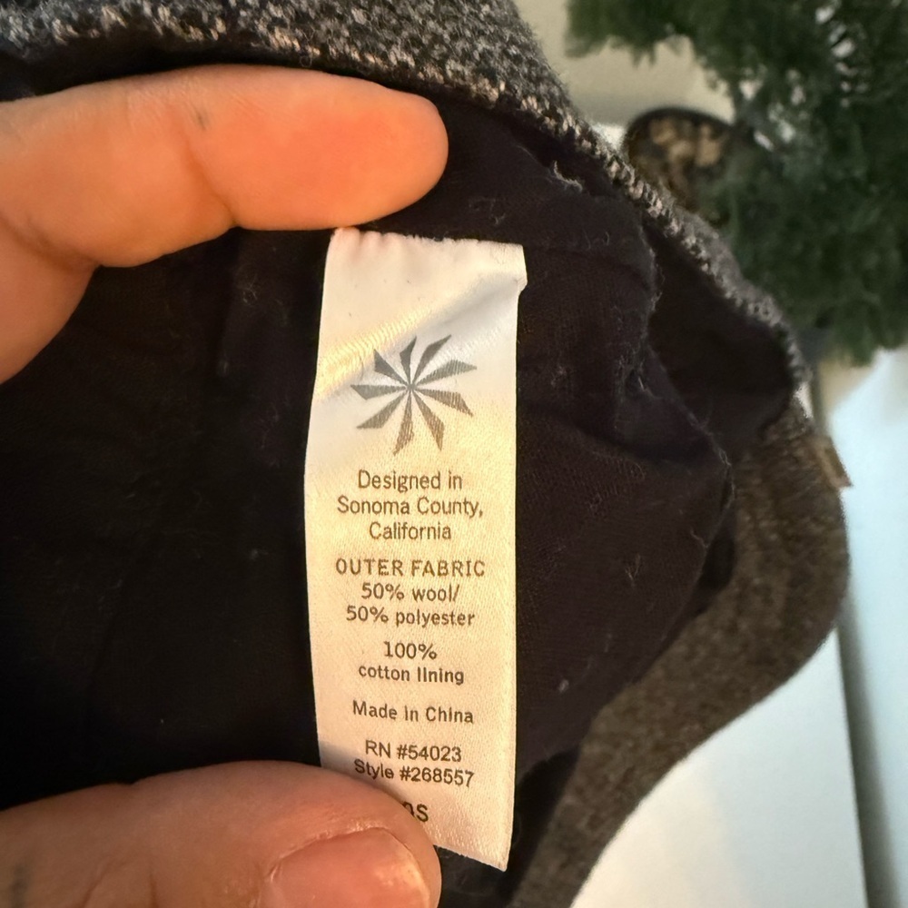 Athleta Charcoal Tweed Men's Hat - Picture 4 of 5